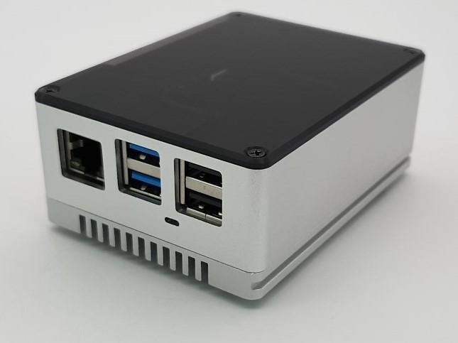 Rock Pi - Allnet Aluminium Gehäuse ecoPI PRO LP, silber Rock Pi - Allnet Aluminium Gehäuse ecoPI PRO LP, silber