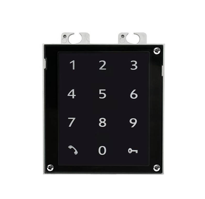 2N IP Verso – Touch keypad & Bluetooth & RFID reader 125kHz, 13.56MHz, NFC, PICard compatible           