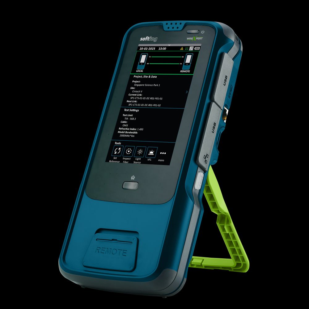 Softing, WireXpert MP FS LAN Glasfaserkabel-Zertifizierer - Singlemode