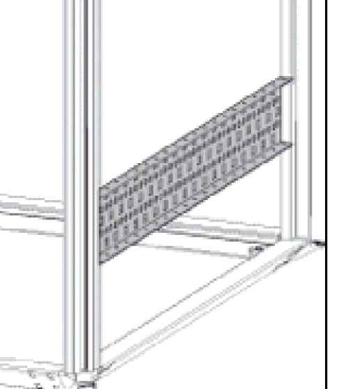 Vertiv(KnüRr) Cabinet Smaract,Zbh.Tiefenstrebe, T600