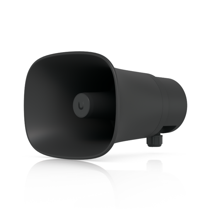 Ubiquiti UniFi Protect AI Horn Speaker • PoE+ • IP66 • black • UP-AI-Horn-Speaker-B