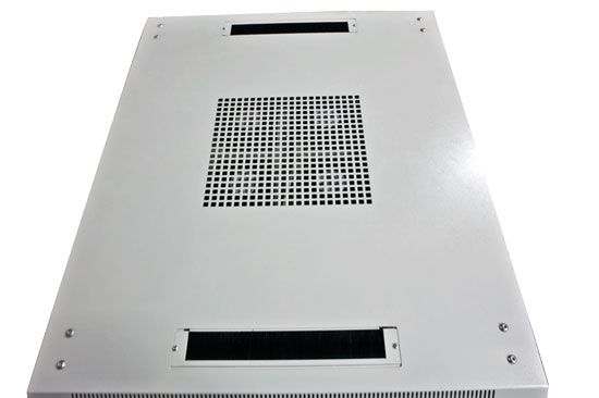 ALLNET 19"Schrank, 42HE, B600/T1200mm, Glastür, Lichtgrau, SNB-Serie,