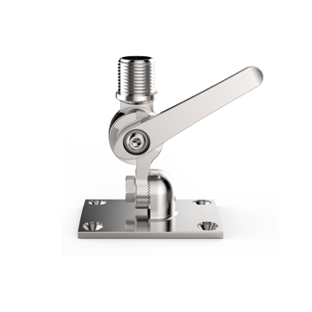 BRKT-039 | HEAVY DUTY MARINE MOUNT ANTENNA BRACKET 1-14T 316 S/S