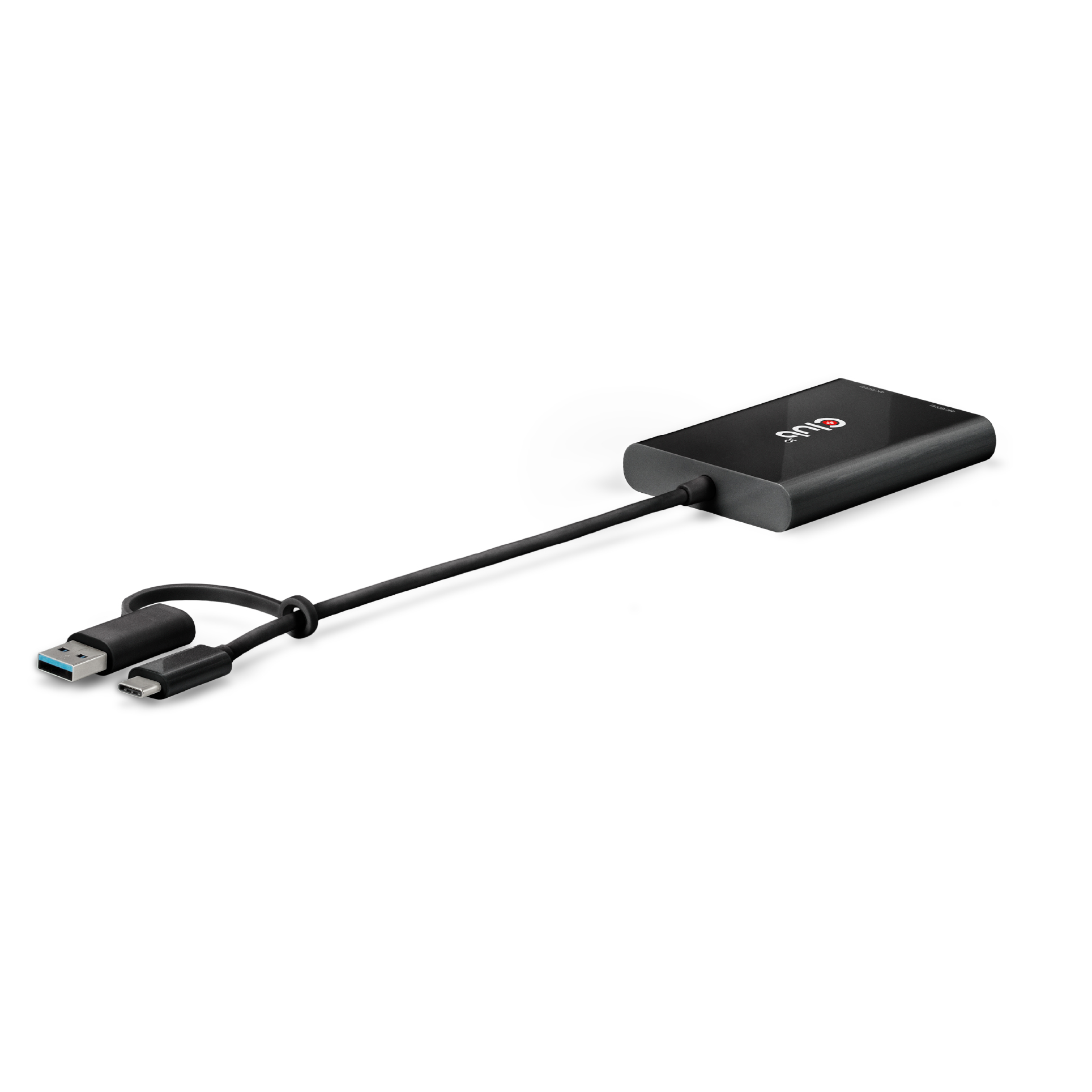 Club 3D Multi Stream Transport Hub USB 3.2 Typ C => 2x DisplayPort 4K60Hz
