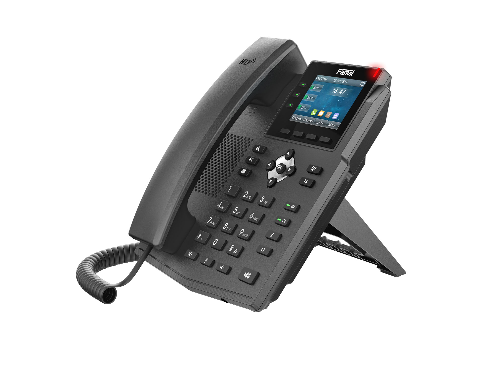 Fanvil X3U, Mid-range Business phone PoE  / SIP / POE / Gigabit / USB-Port