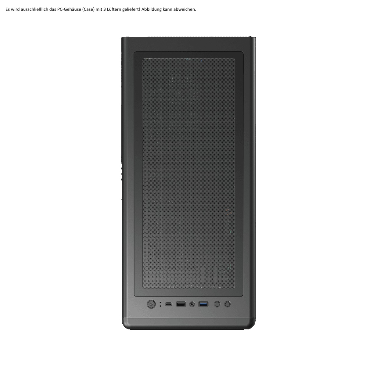 1stPlayer PC Gehäuse PB8 Schwarz mit 3 Lüftern