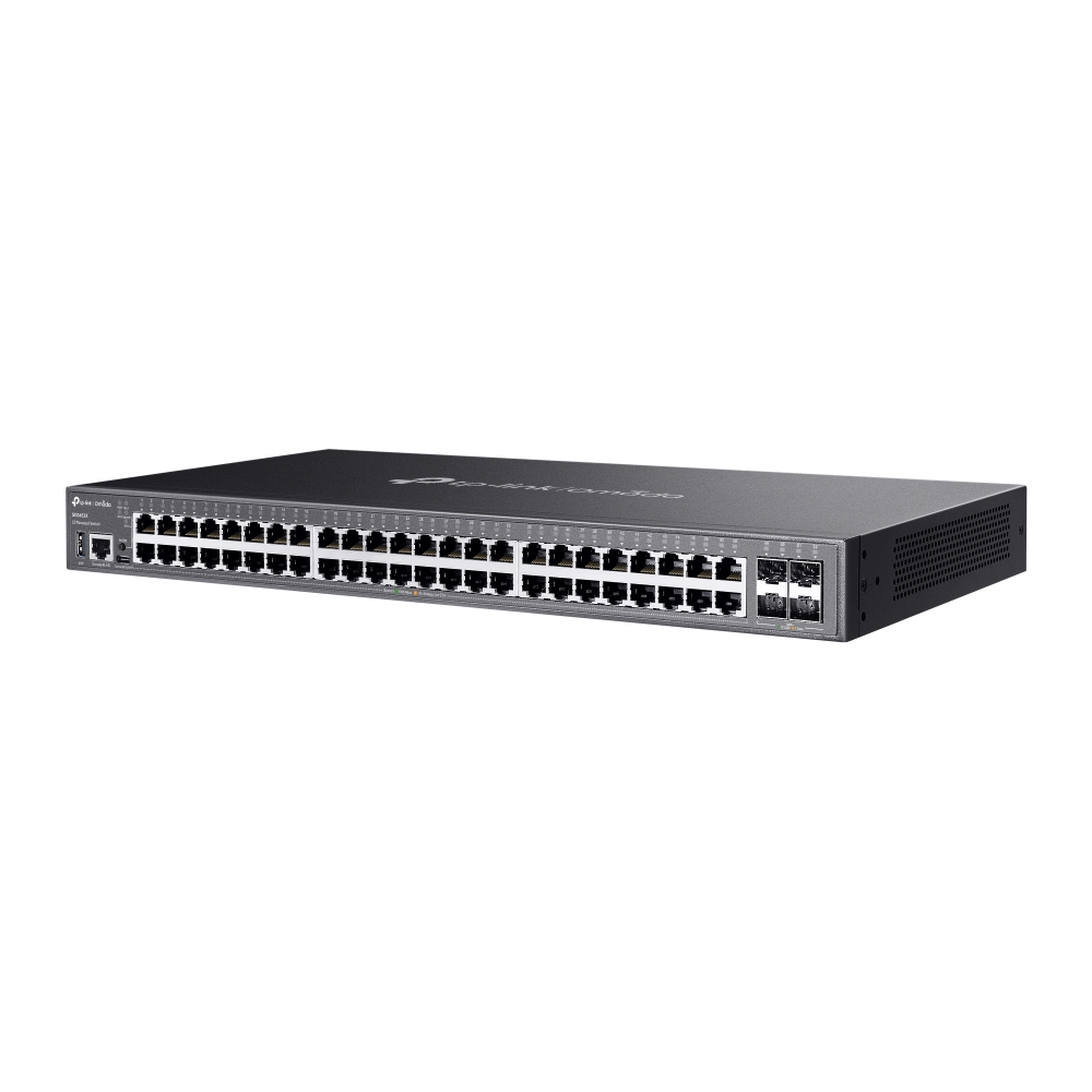 TP-Link Omada SG5452X network switch Managed L3 Gigabit Ethernet (10/100/1000) Black