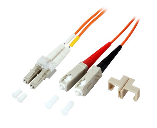 EFB Elektronik O3061.3 InfiniBand/fibre optic cable 3 m LC SC Orange