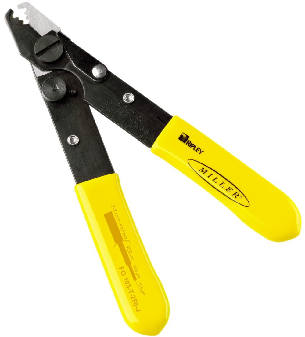 NetPeppers LWL Glasfaser, Abisolierzange Miller Stripper 3-hole, FO 103-T-250-J, NetPeppers LWL Glasfaser, Abisolierzange Miller Stripper 3-hole, FO 103-T-250-J,