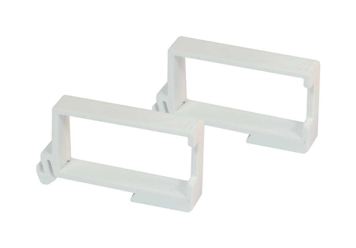 Shelly Zubehör / Set Hutschienenhalter für Allnet 8er-Switch Shelly Zubehör / Set Hutschienenhalter für Allnet 8er-Switch