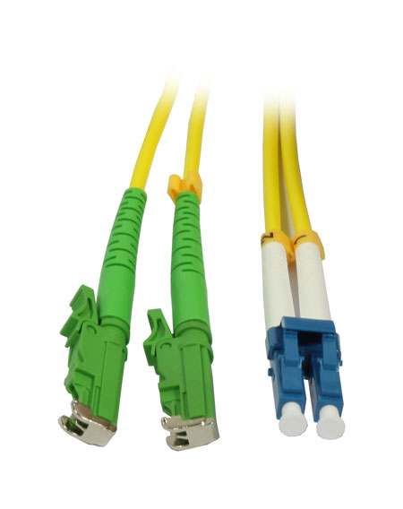 LWL-2-Faser-Patchk.  0,5mtr.LSH(E2000APC)-LC,  9/125um, OS2, G657A2, AD=3mm, Synergy 21, LWL-2-Faser-Patchk.  0,5mtr.LSH(E2000APC)-LC,  9/125um, OS2, G657A2, AD=3mm, Synergy 21,