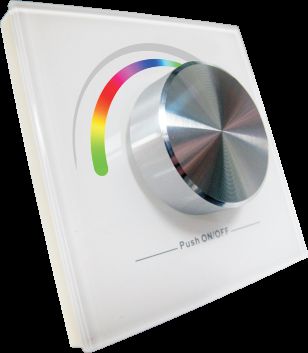 Synergy 21 LED Controller EOS 05 Wanddimmer Dreh-Dim RGB Synergy 21 LED Controller EOS 05 Wanddimmer Dreh-Dim RGB