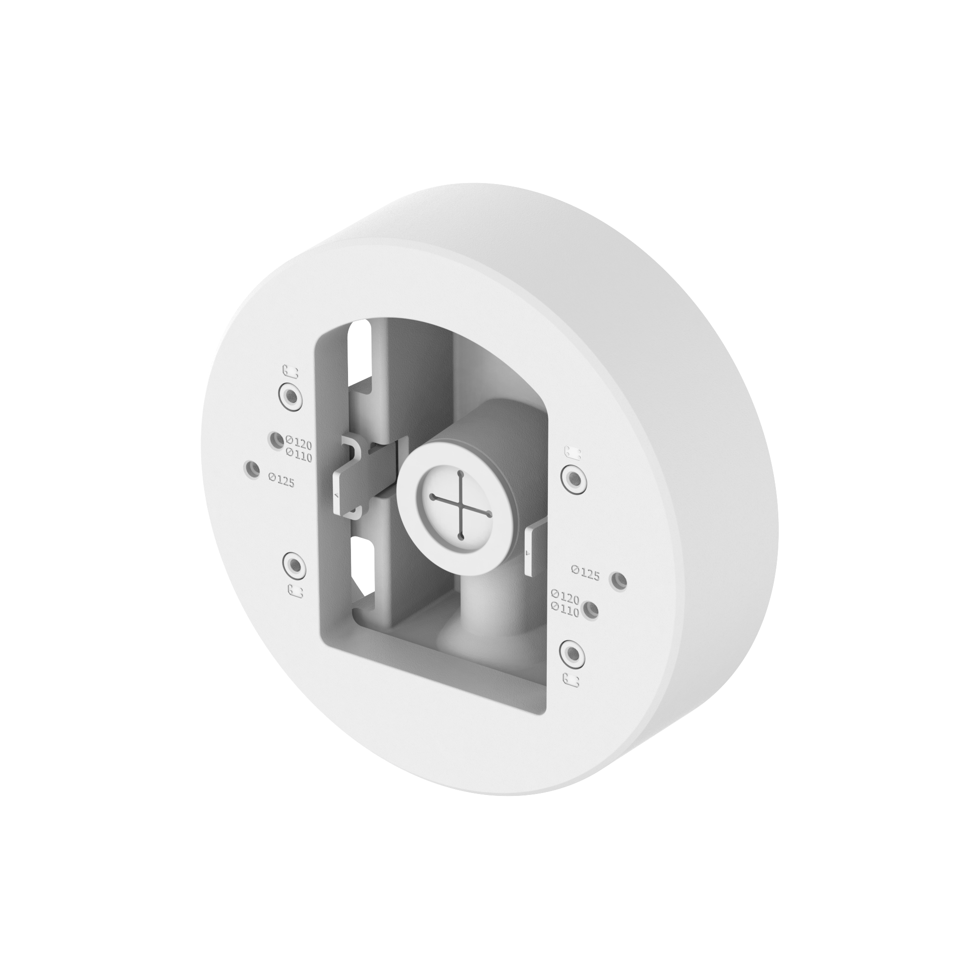 Hanwha Techwin IP-Cam Zbh. Masthalter SBD-140PMW Hanwha Techwin IP-Cam Zbh. Masthalter SBD-140PMW
