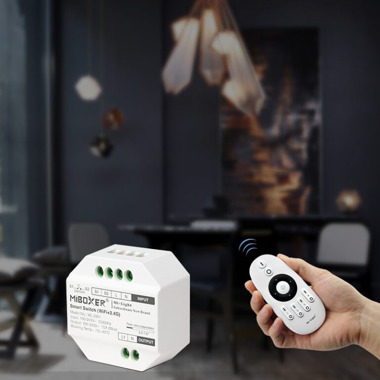 MiBoxer WL-SW1 LED Wifi Smart Plug 16A mit Messfunktion WiFi+2,4G