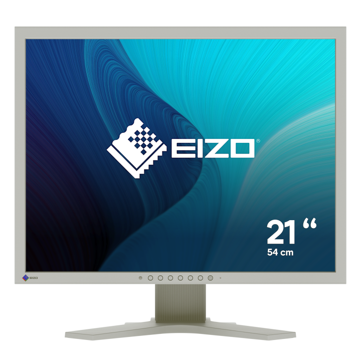 TFT 21"Zoll EIZO FlexScan Square S2134-GY Monitor Lichtgrau 4:3 Format, IPS-Panel