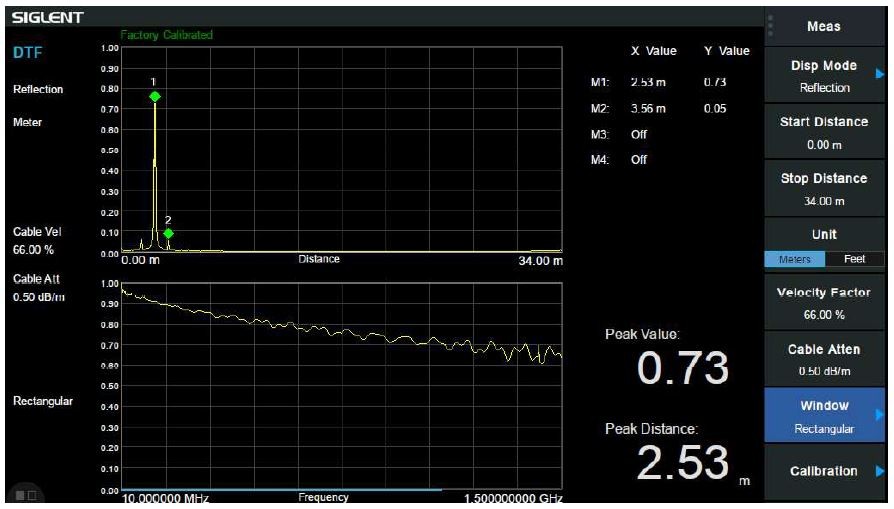 Siglent SVA1000X-DTF Freischaltlizenz für die die FDR-Funktionen