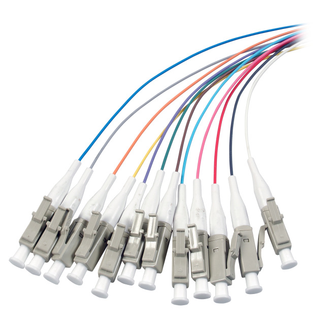 EFB Elektronik O0481.2 InfiniBand/fibre optic cable 2 m LC Brown, Green, Grey, Red, Turquoise, Violet, White, Yellow