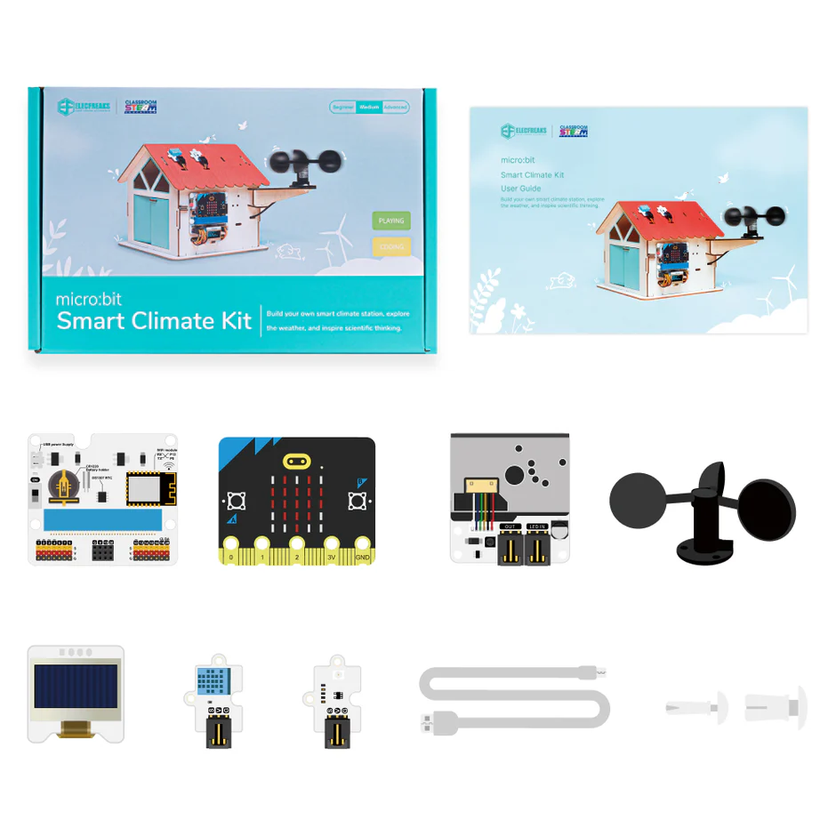 ELECFREAKS Micro:Bit Smart Climate Kit (Ohne Micro:Bit Board)