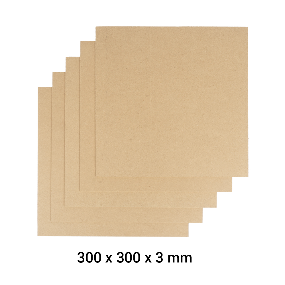 Snapmaker 2.0 Material MDF Holz A350 5er Pack / MDF Wood Sheet Snapmaker 2.0 Material MDF Holz A350 5er Pack / MDF Wood Sheet