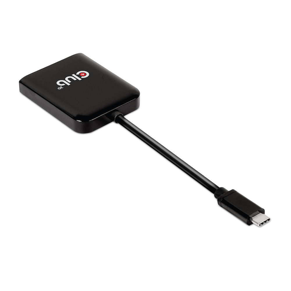Club 3D Multi Stream Transport Hub USB 3.2 Typ C => DisplayPort 1.2 Dual Monitor 4K60Hz