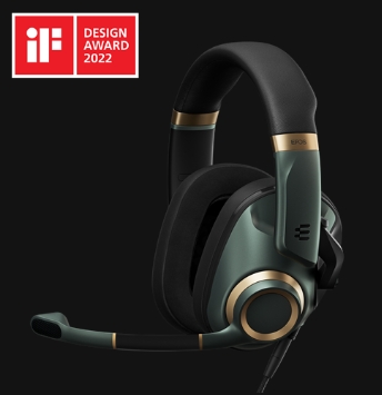 EPOS H6PRO Closed - Green Double Sided