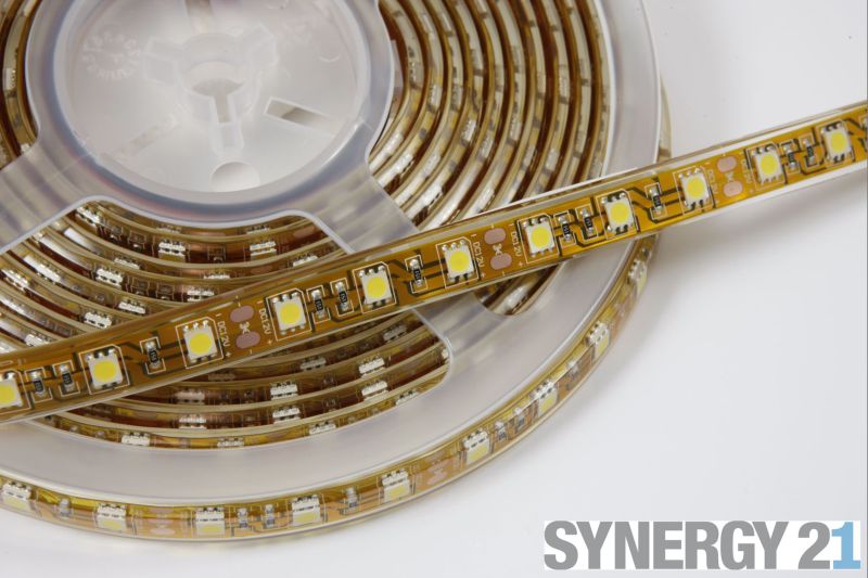 Synergy 21 LED Flex Strip 5050 -  60 WW DC12V 72W IP68