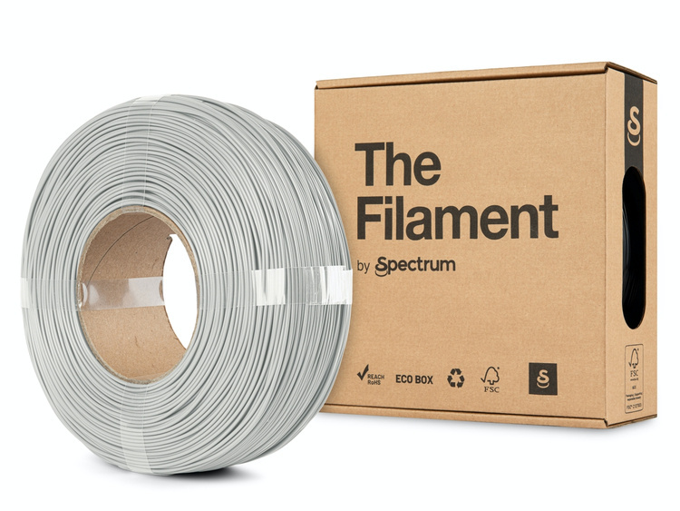 Spectrum Filaments TF-24044 3D printing material Polylactic acid (PLA) Grey 1 kg