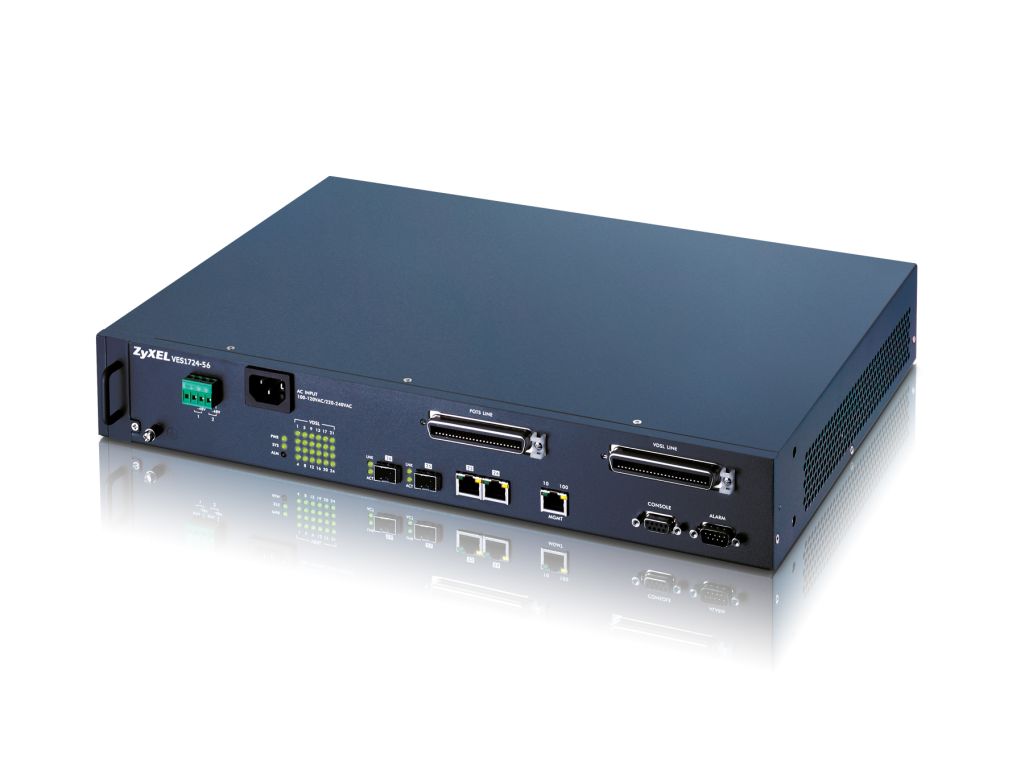 Zyxel VDSL2 DSLAM/Switch VES1724-56B2-EU01V1F