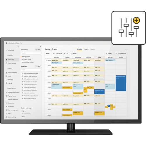 AXIS AUDIO MANAGER PRO DEVICE