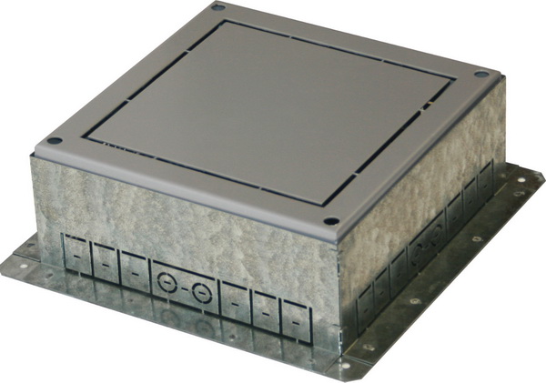 TEM Serie Module Bodendose FLOOR BOX FLANGEMT 14 H 88mm