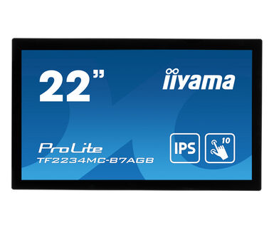 iiyama ProLite TF2234MC-B7AGB computer monitor 54.6 cm (21.5") 1920 x 1080 pixels Full HD LED Touchscreen Multi-user Black