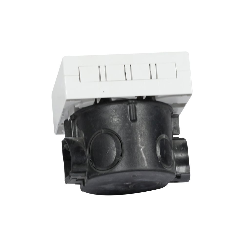 LWL-FTTH Compact Box vorkonfektioniert,  4xSC/APC -> open End, 20m,  9/125u, G.657.A2, 4-Faser, OD=2,2mm, Synergy 21