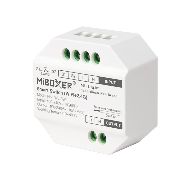 LED Wifi Smart Switch 10A WiFi 2,4G Milight/Miboxer