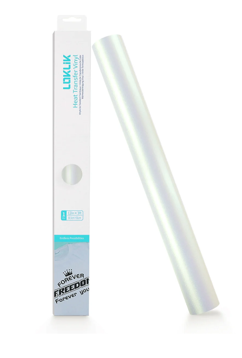 LOKLiK Heat Transfer Vinyl Chameleon - White to Red LOKLiK Heat Transfer Vinyl Chameleon - White to Red