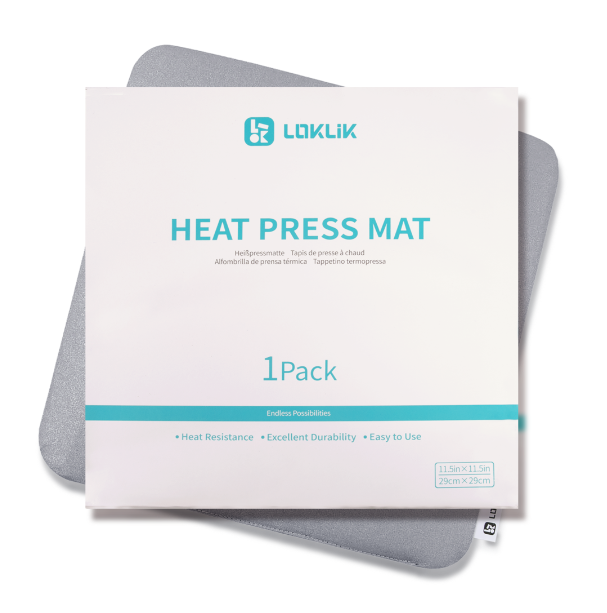 LOKLiK Heat Press Mat - 29,21x29,21cm *grau*