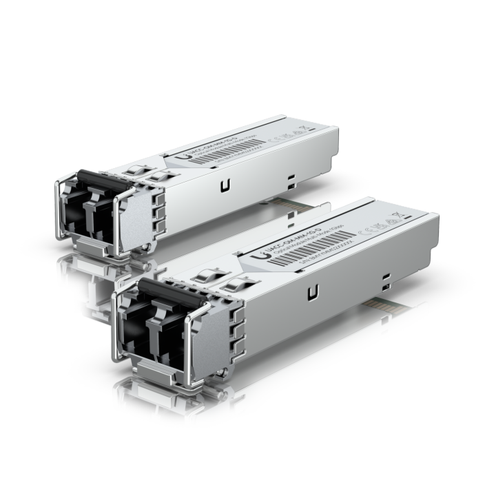 Ubiquiti SFP 1,25G, MM LC 550m Dual-Fiber 850nm 20-pack UACC-OM-MM-1G-D-20 / UF-MM-1G-20