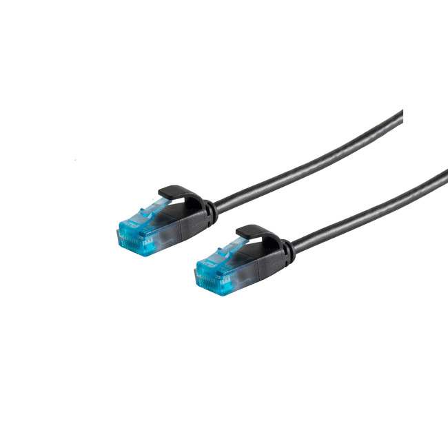 S/CONN maximum connectivity 08-22015 networking cable Black 0.5 m Cat6 U/UTP (UTP)
