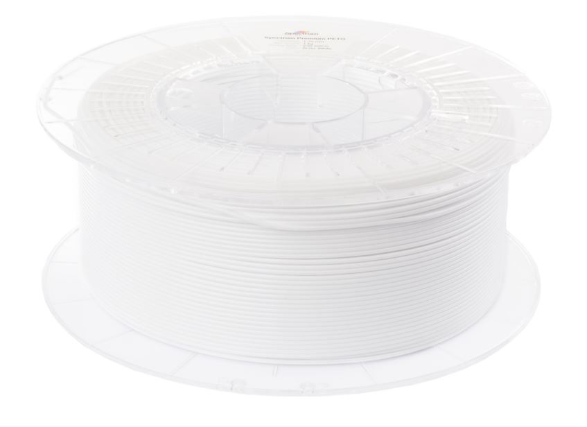 Spectrum 3D Filament / PET-G Premium / 1,75mm / Arctic White / Weiß / 1kg Spectrum 3D Filament / PET-G Premium / 1,75mm / Arctic White / Weiß / 1kg