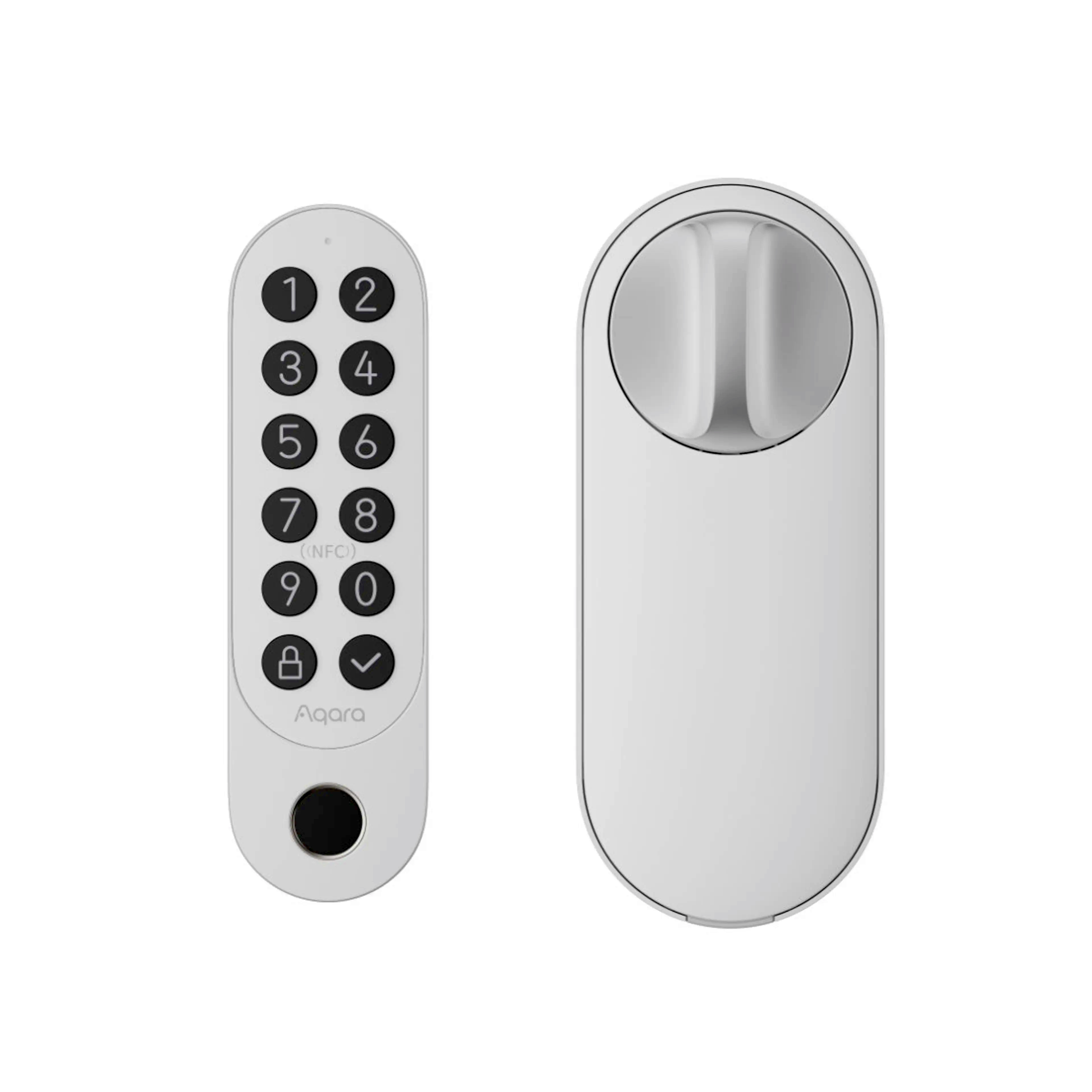 Aqara Smart Lock U200 (White) Smartes TüRschloss Mit Verschiedenen Entriegelungsmethoden