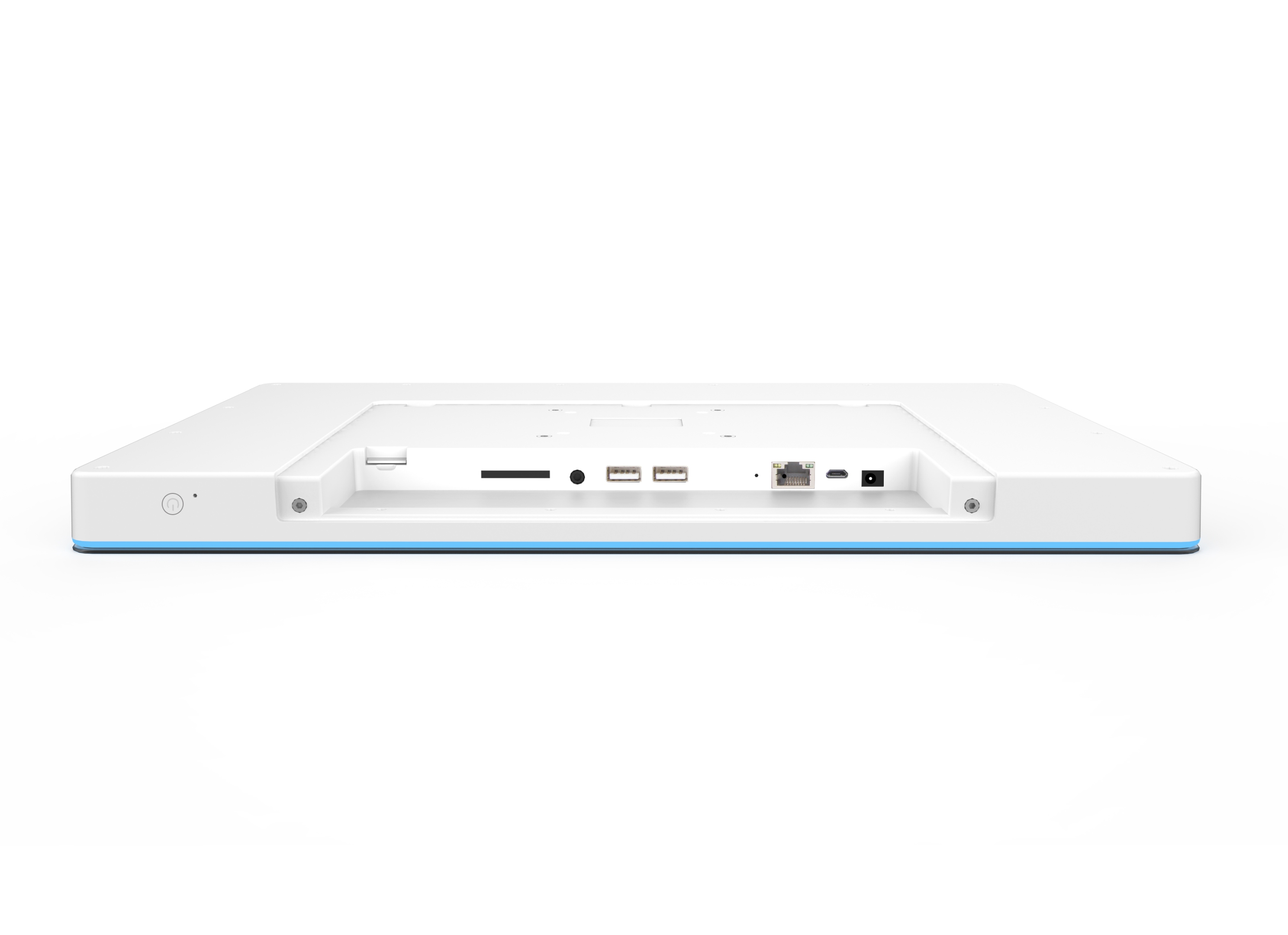 ALLNET Meetingraum RGB LED Tablet 15 Zoll RK3576 Android 16 und NFC/RFID Farbe weiß