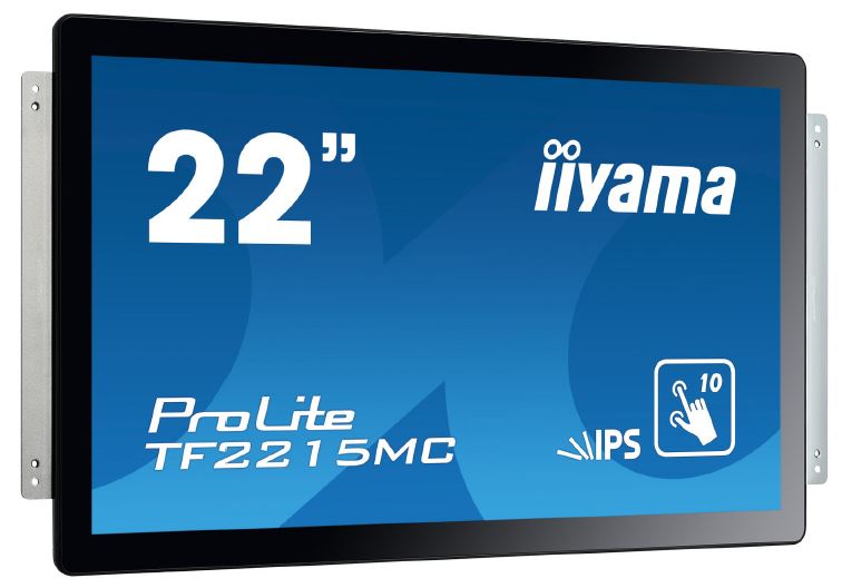 iiyama ProLite TF2215MC-B2 computer monitor 54.6 cm (21.5") 1920 x 1080 pixels Full HD LED Touchscreen Multi-user Black