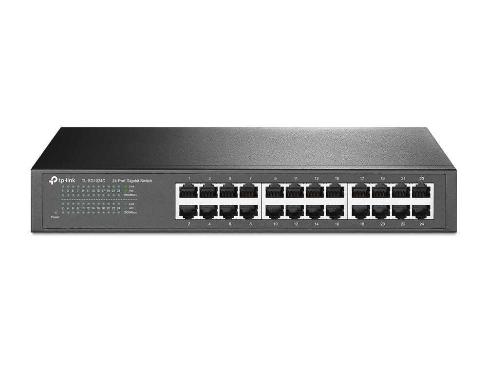 24-Port Gigabit Switch 24-Port Gigabit Switch