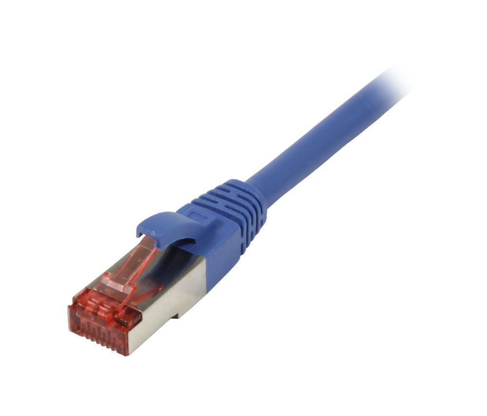 Patchkabel RJ45, CAT6 250Mhz, 10m blau, S-STP(S/FTP), LSZH, Synergy 21, Patchkabel RJ45, CAT6 250Mhz, 10m blau, S-STP(S/FTP), LSZH, Synergy 21,