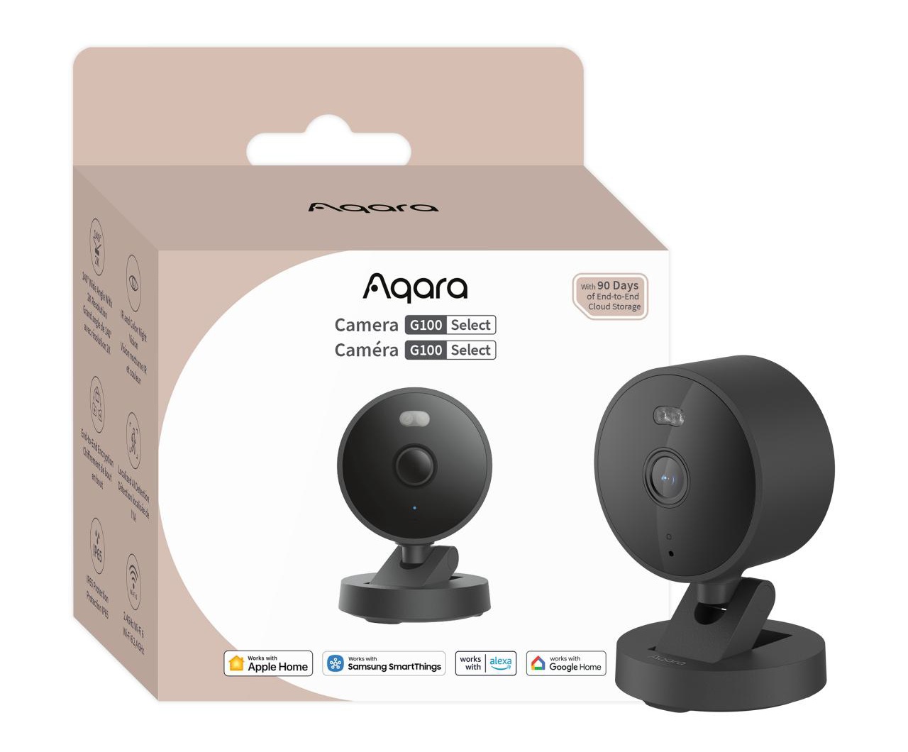Aqara Camera G100 Select Surveillance Camera Black