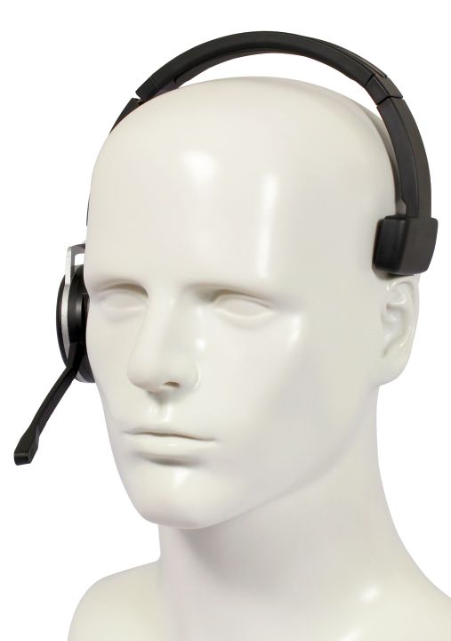 Plusonic Business Headset, 15.1P, monaural, USB & 3,5mm Klinke