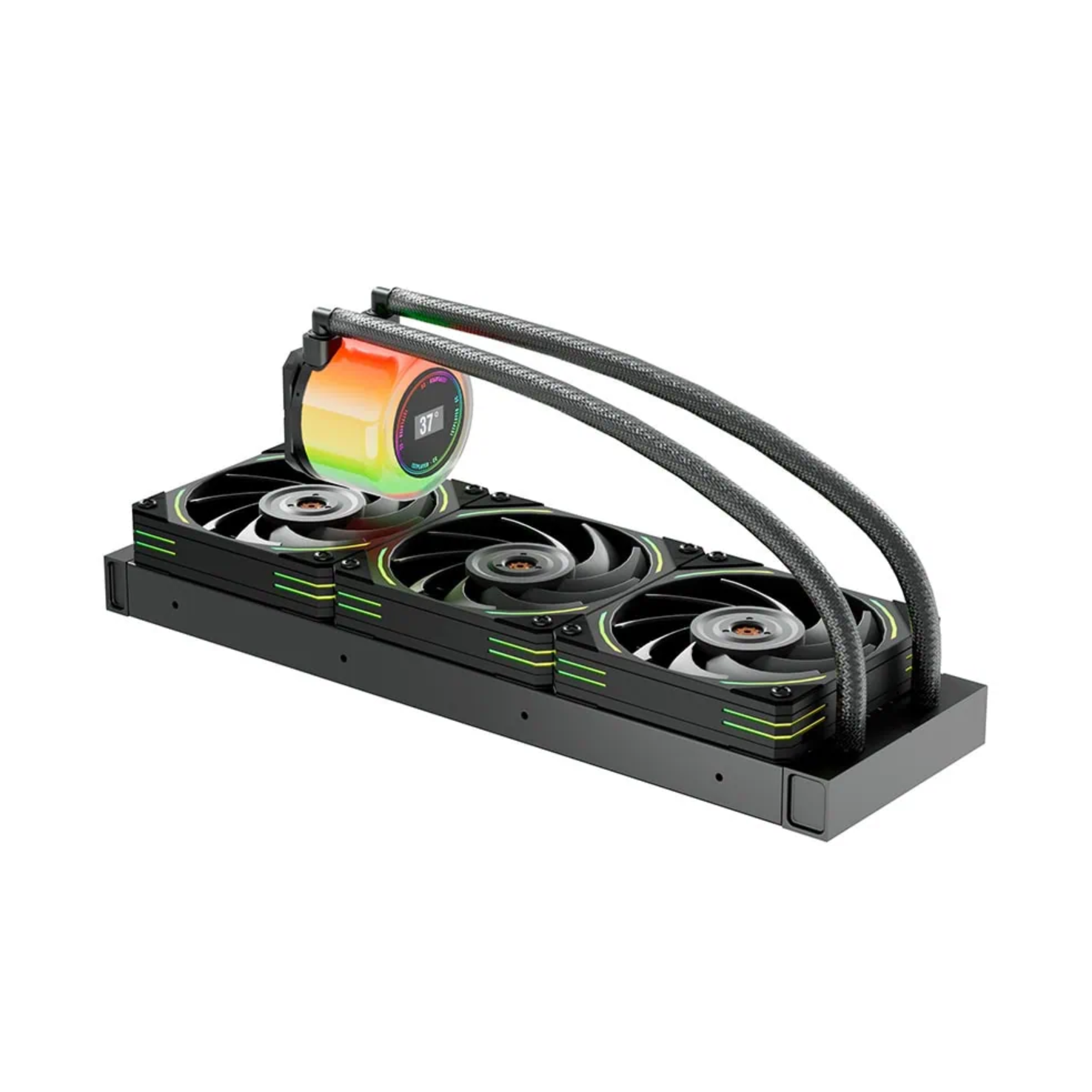 1stPlayer CPU Flüssigkeitskühler TS4 360 Schwarz