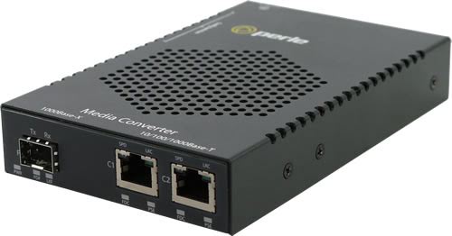 Perle S-1110DHP-SFP-XT MEDIA CONVERTR