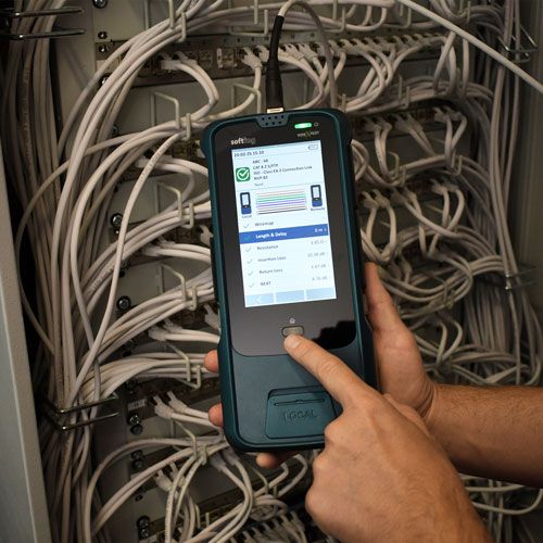 Softing, WireXpert MP C6A LAN Kupferkabel-Zertifizierer - Klasse D, E, EA, F 600 MHz
