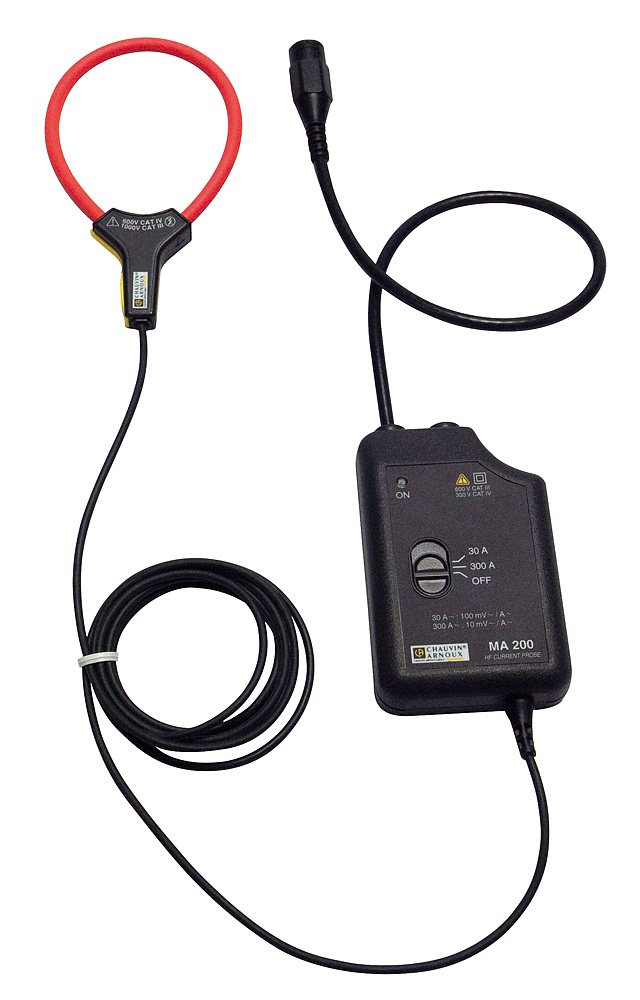 Chauvin Arnoux MiniFLEX MA200 / AC-Stromwandler flexibel 0,5A..30A/300A, Ø: 7 cm Chauvin Arnoux MiniFLEX MA200 / AC-Stromwandler flexibel 0,5A..30A/300A, Ø: 7 cm