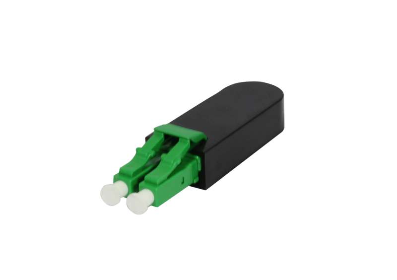 LWL-FTTH, Zbh. Loopback Plug Duplex LC(APC), 9u, Singlemode, Synergy 21